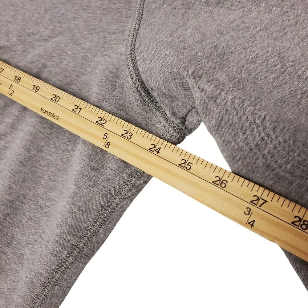 NIKE Sweater Mens XL Gray Swoosh Athletic Activewear Sweatshirt Slight Distress